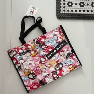 Hello Kitty Tote Bag with Black Handles